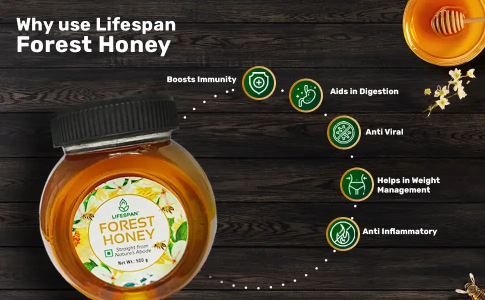 Lifespan Forest Honey 500 gm (2)