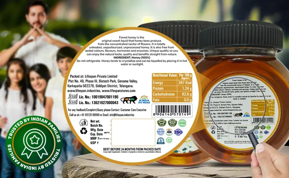 Lifespan Forest Honey 500 gm (5)