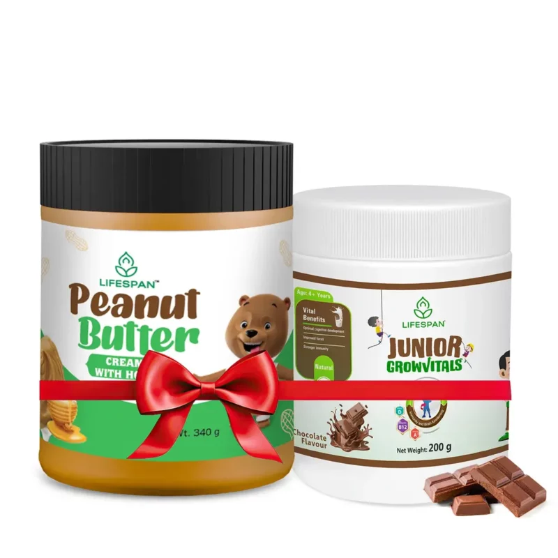 Lifespans Junior Growvitals & Creamy Peanut Butter (1)